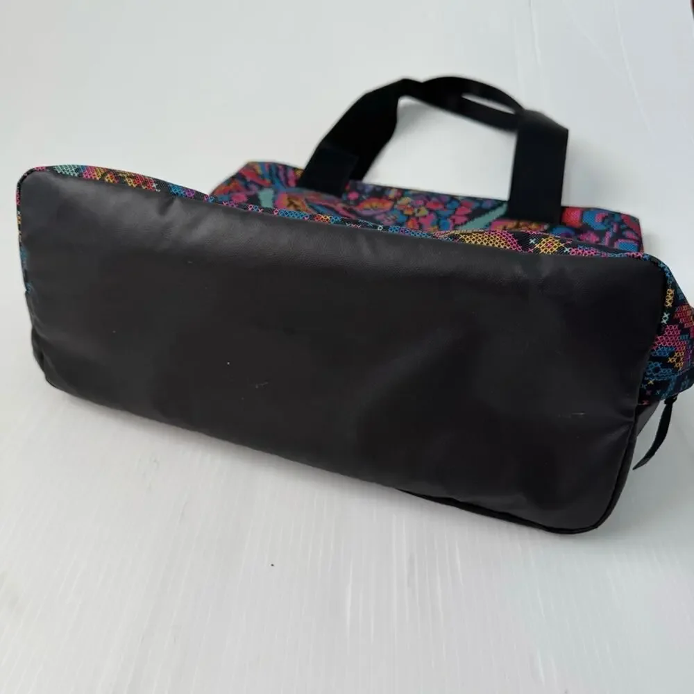 Nike Black Tote with Multicolor Floral Top